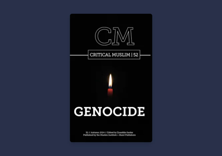 Book cover of Critical Muslim 52 Genocide